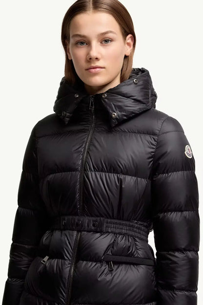 Doudoune courte à capuche bordée de shearling Boed – photo 7