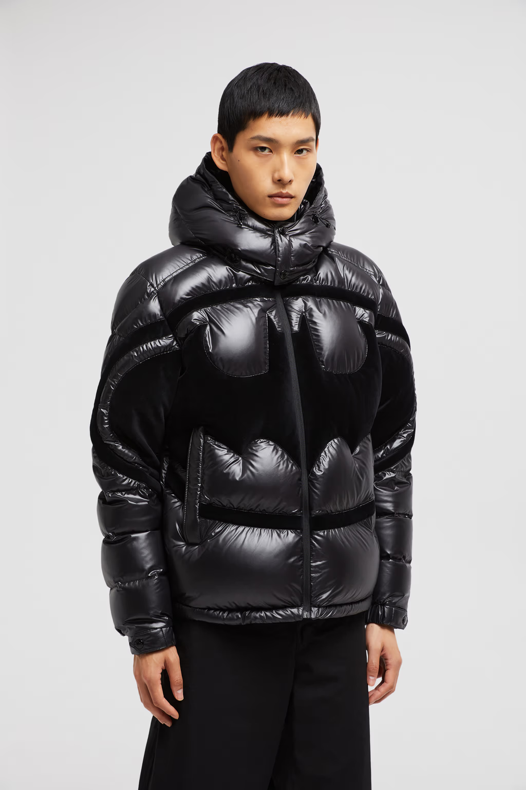 Doudoune Moncler Solander Batman Noir – photo 3