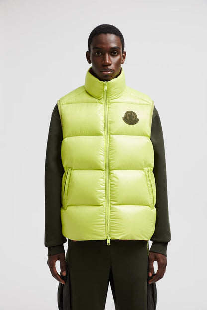Gilet Sumido Moncler Vert citron – photo 1