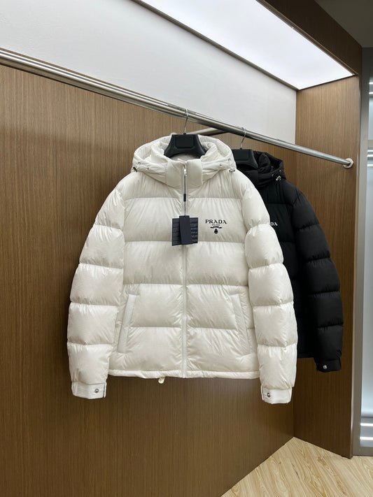 Doudoune Prada Blanche - Luxery Shop