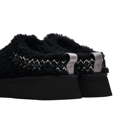 UGG - Tazz Slipper Heritage Braid Black