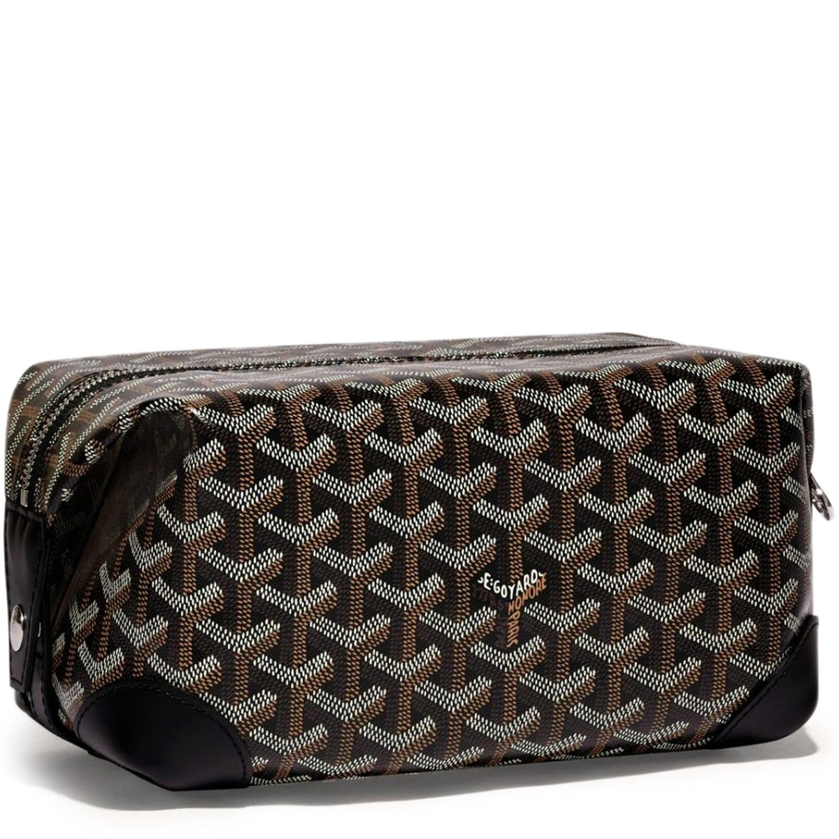 Goyard Bowling 25 Black Toiletry Bag — image 1