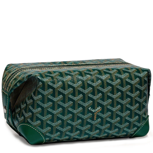 Goyard Bowling 25 Green Toiletry Bag — image 1