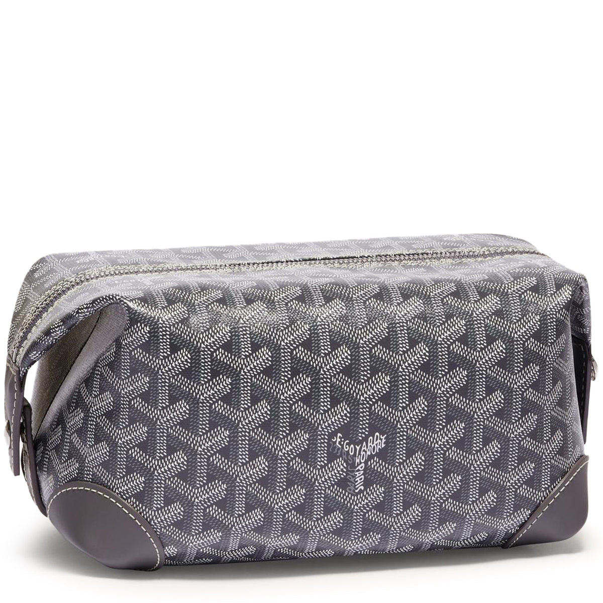 Goyard Bowling 25 Grey Toiletry Bag — image 1