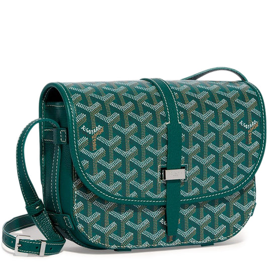 Goyard Goyardine Belvedere II Green PM Messenger Bag — image 1