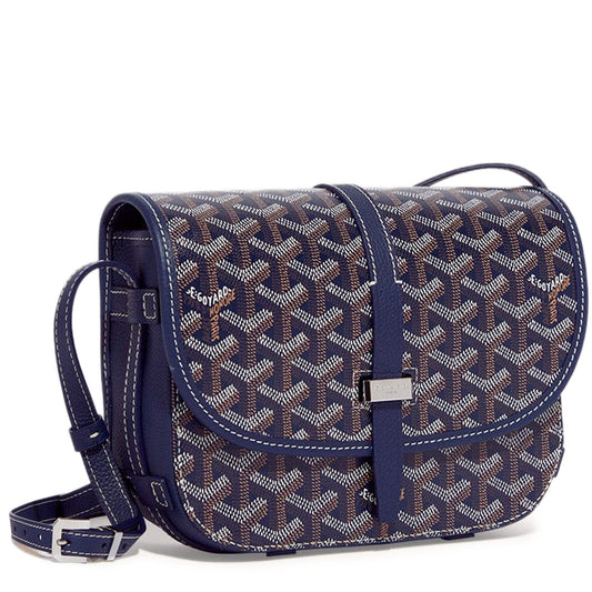 Goyard Goyardine Belvedere II Navy PM Messenger Bag — image 1