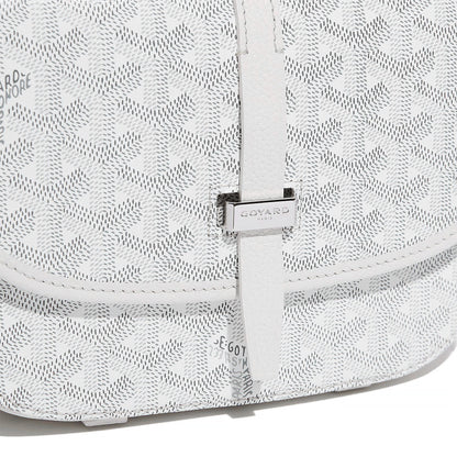 Goyard Goyardine Belvedere II White PM Messenger Bag — image 5