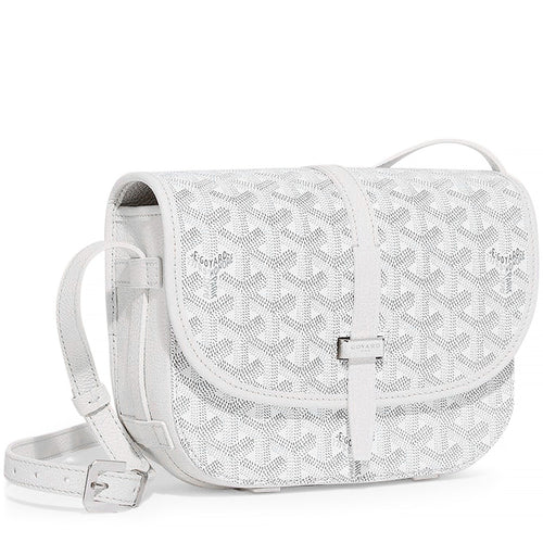 Goyard Goyardine Belvedere II White PM Messenger Bag — image 1