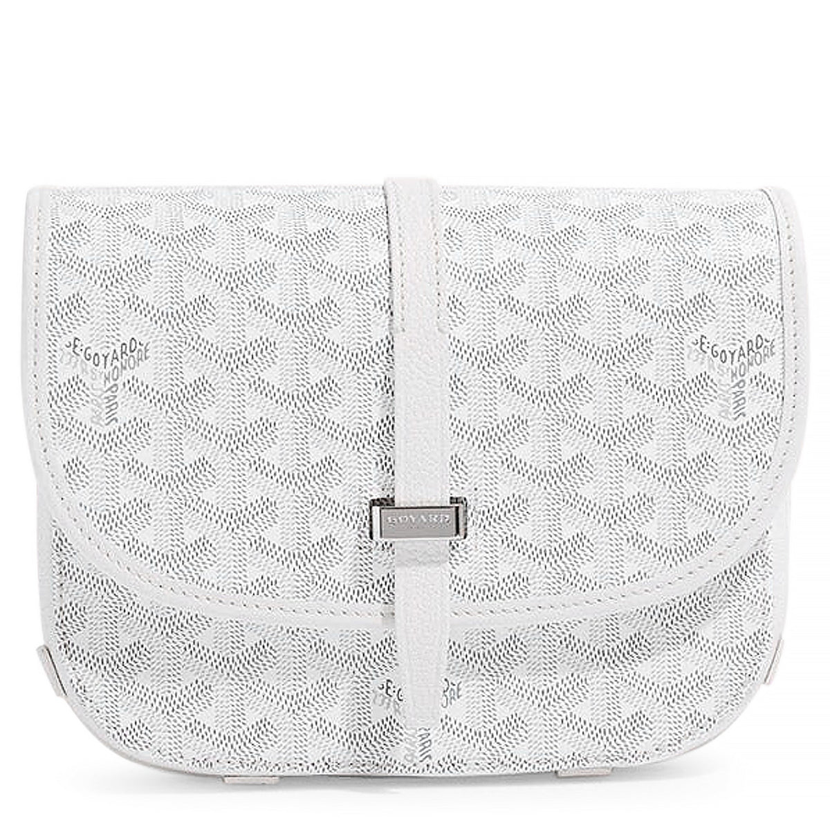 Goyard Goyardine Belvedere II White PM Messenger Bag — image 2