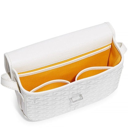 Goyard Goyardine Belvedere II White PM Messenger Bag — image 4