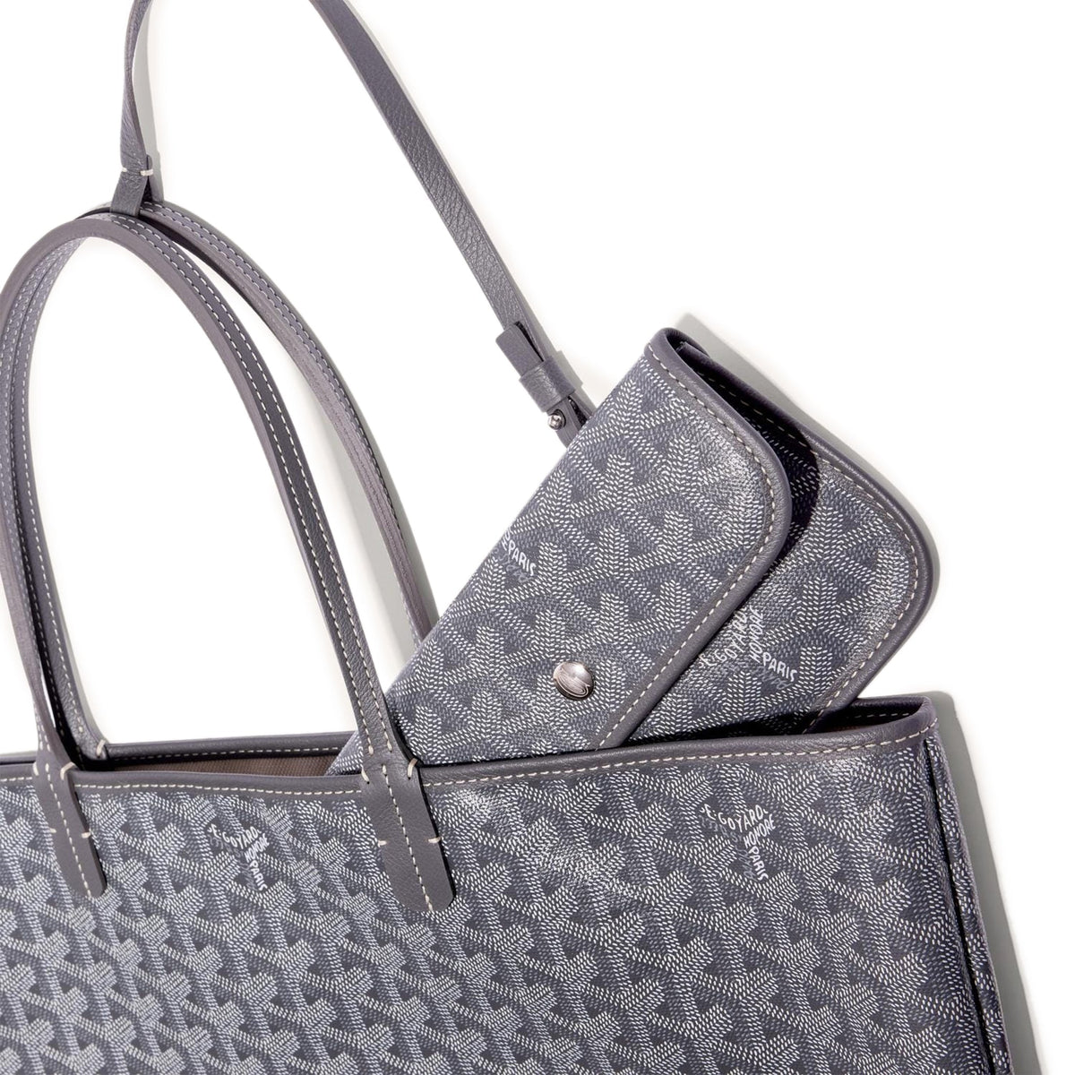 Goyard Saint Louis PM Tote Bag Grey — image 4