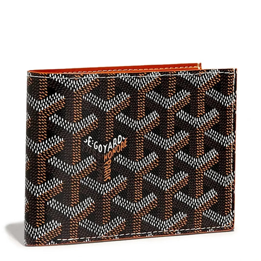 Goyard Victoire Black/Tan Wallet — image 1