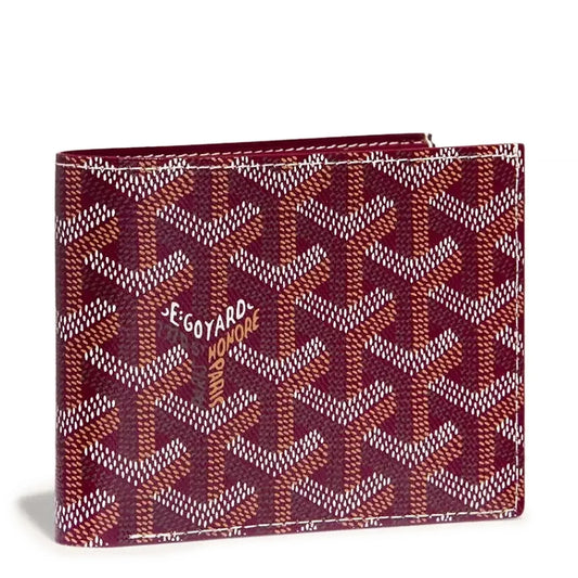 Goyard Victoire Burgundy Wallet — image 1