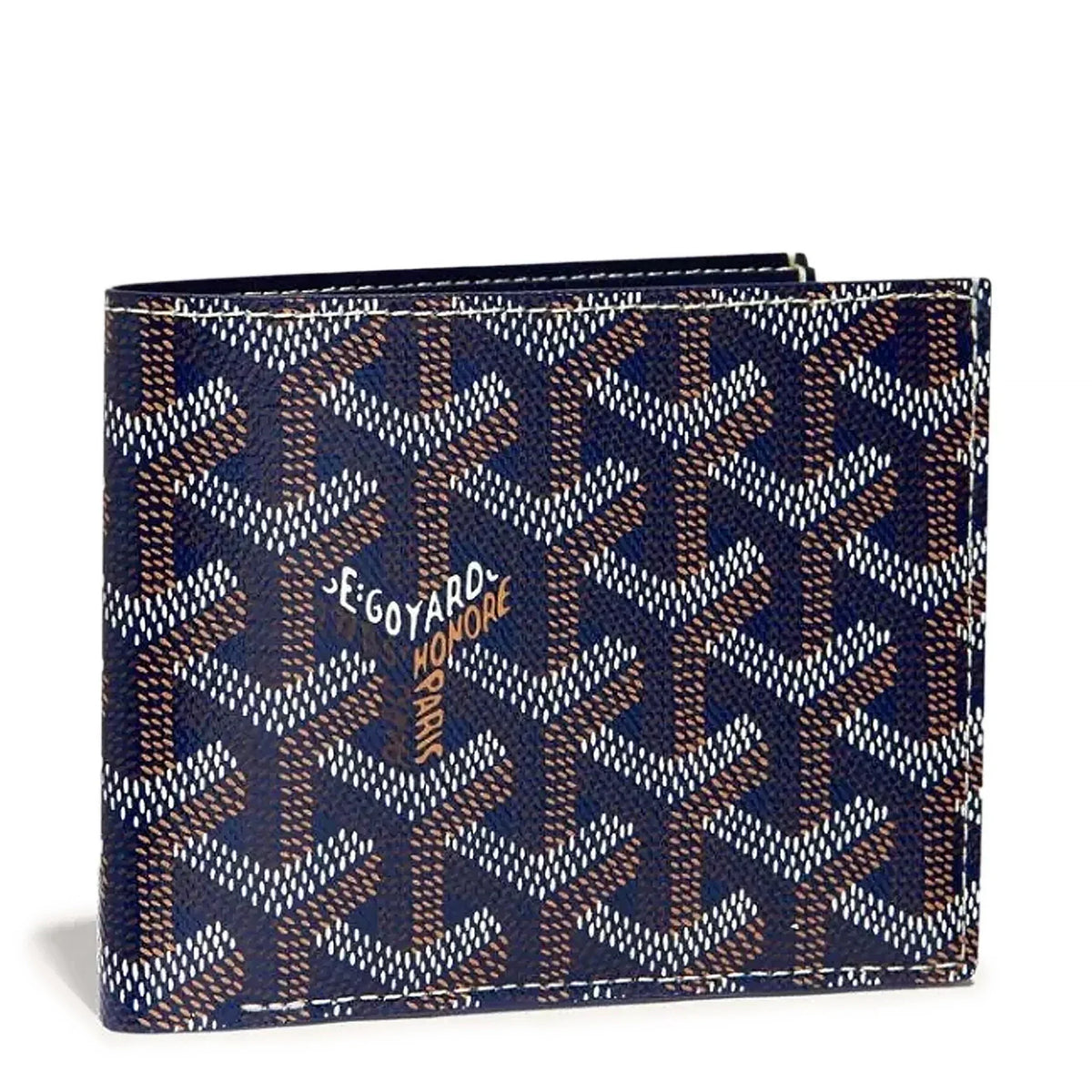 Goyard Victoire Navy Blue Wallet — image 1