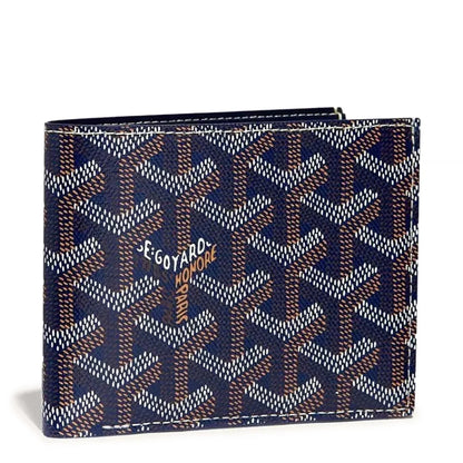 Goyard Victoire Navy Blue Wallet — image 1