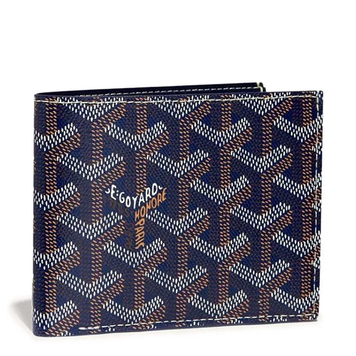 Goyard Victoire Navy Blue Wallet — image 1