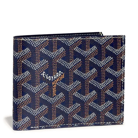 Goyard Victoire Navy Blue Wallet — image 1