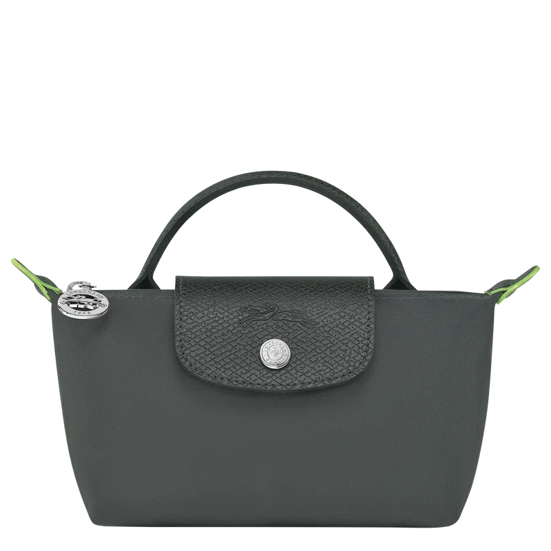 LE PLIAGE GREEN POUCH - Graphite — image 1