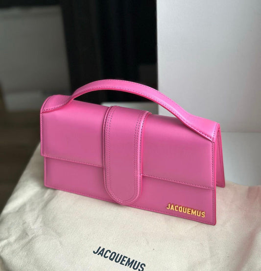 Sac Jacquemus Grand Bambino Rose — image 1