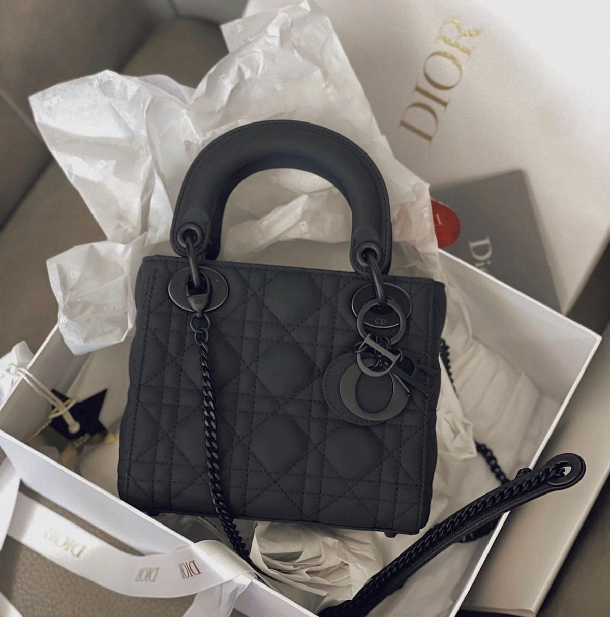 Sac Dior Lady Noir — image 1