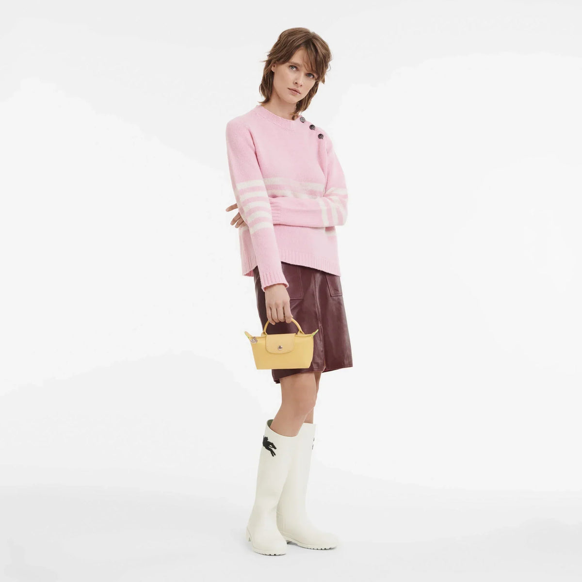 LE PLIAGE GREEN POUCH - Jaune — image 2