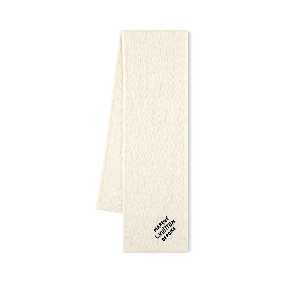 Bonnet LV Damier Snug Crème — image 2