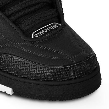 Louis Vuitton Skate Noir – louis vuitton lv skate grained leather trainer black sneaker 1abz55 toe