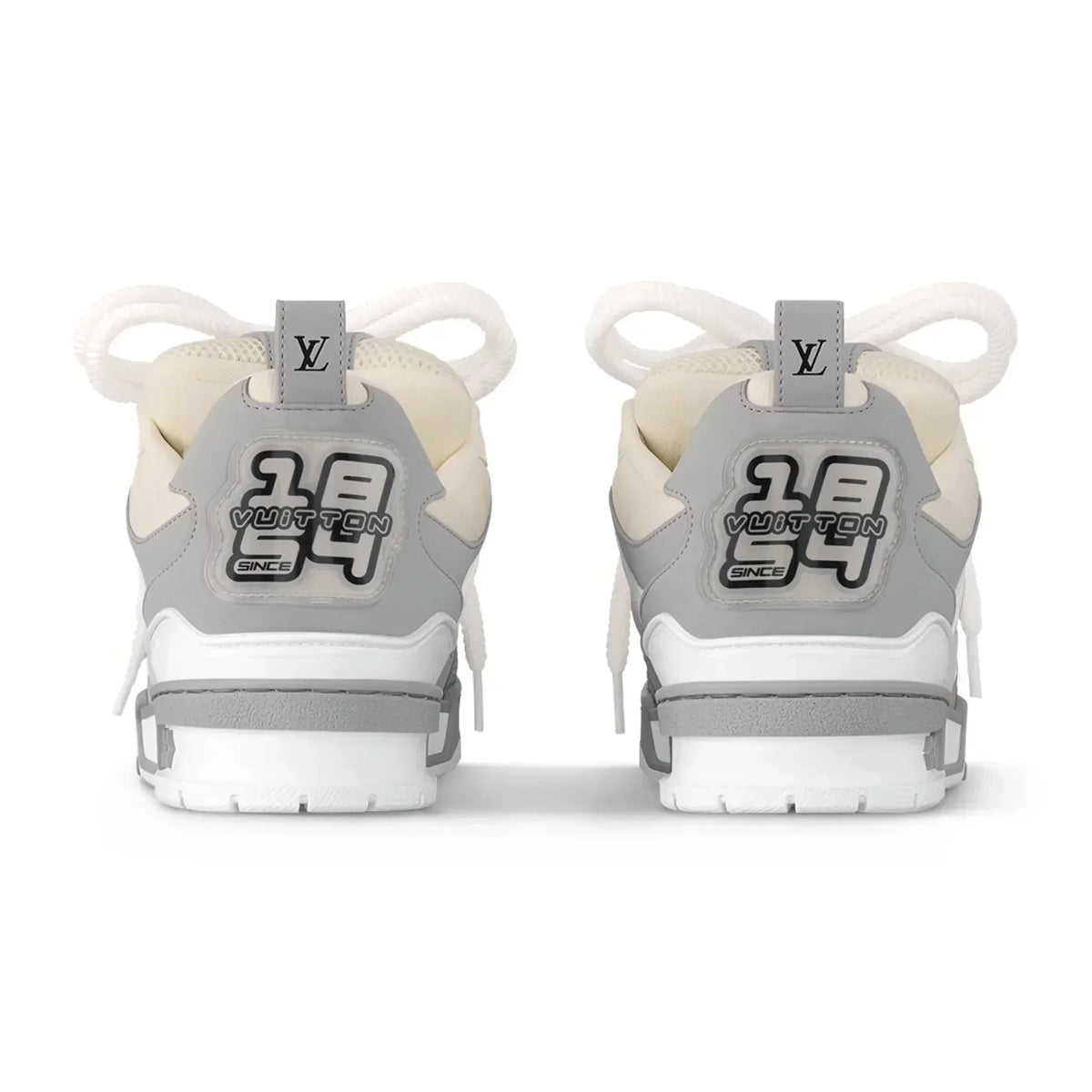 Louis Vuitton Skate Monogram Grey – louis vuitton lv skate monogram trainer light grey sneaker nvprod5190266v back