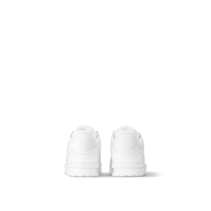 Louis Vuitton Trainer Blanc – louis vuitton lv trainer sneaker AQ9U1APC01 PM1 Back view