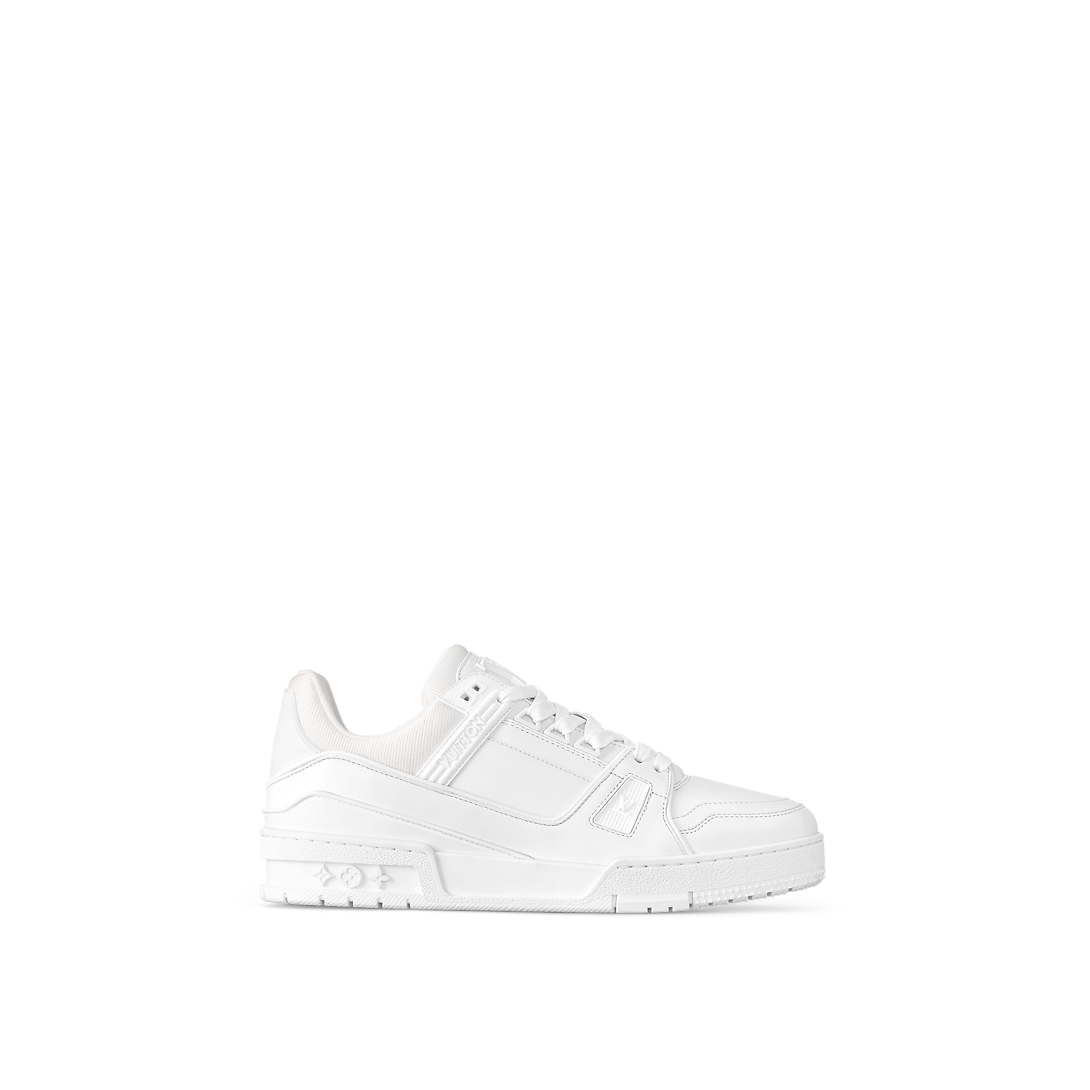 Louis Vuitton Trainer Blanc – louis vuitton lv trainer sneaker AQ9U1APC01 PM1 Side view
