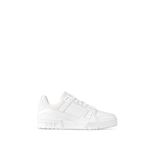 Louis Vuitton Trainer Blanc – louis vuitton lv trainer sneaker AQ9U1APC01 PM1 Side view