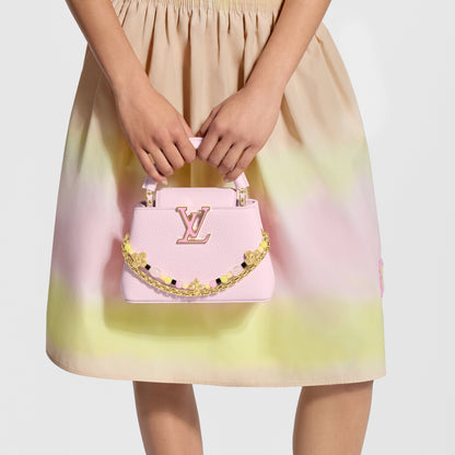 Sac Capucines Mini Rose — vue 3