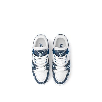 Louis Vuitton Trainer Bleu – louis vuitton sneaker lv trainer AQ9U2ADN20 PM1 Interiorview