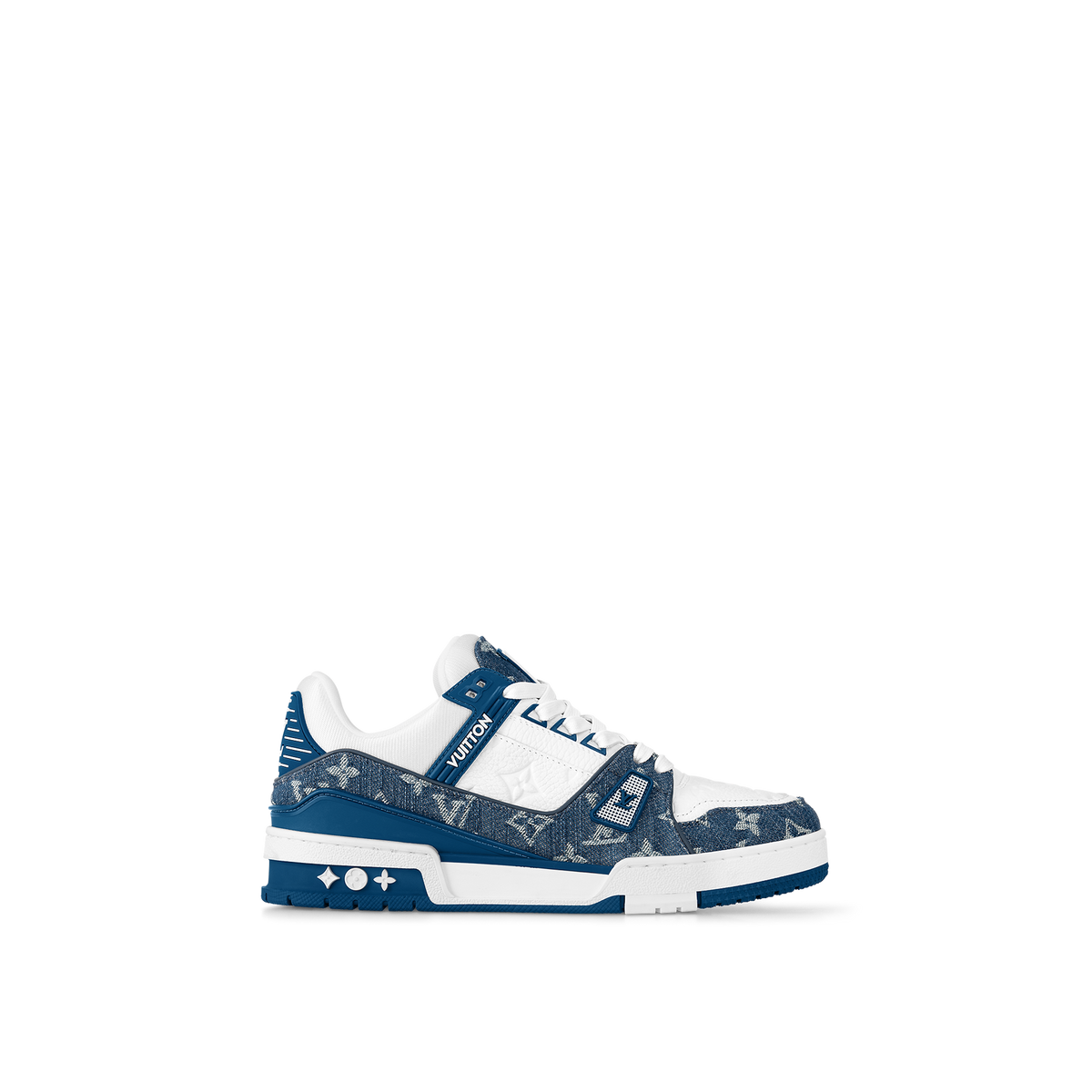 Louis Vuitton Trainer Bleu – louis vuitton sneaker lv trainer AQ9U2ADN20 PM2 Frontview