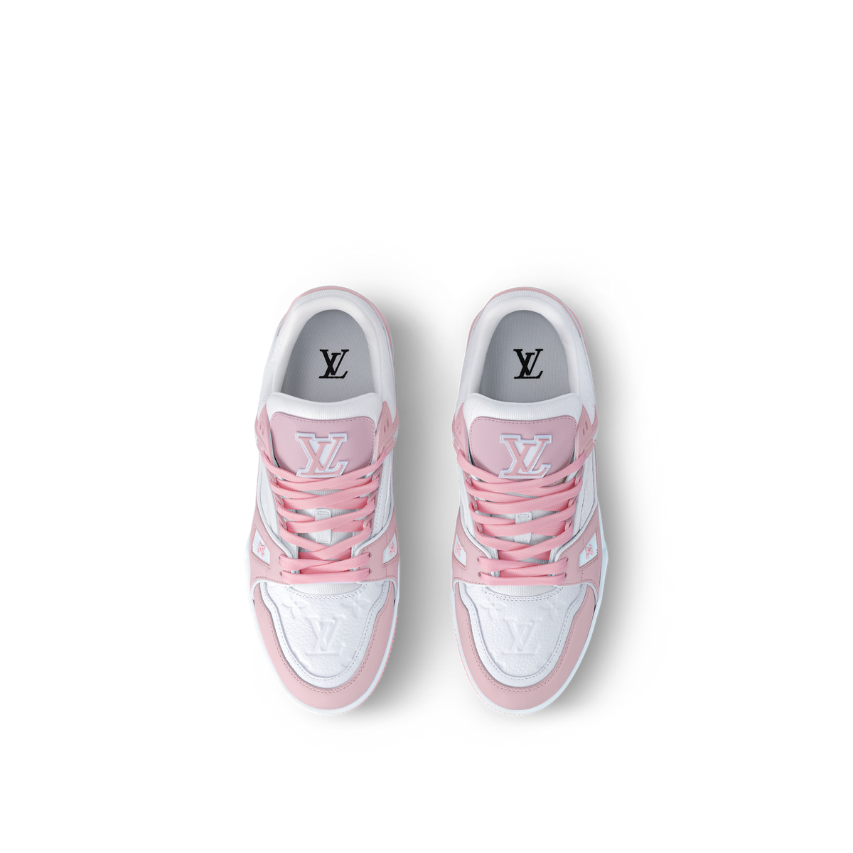 Louis Vuitton Trainer Rose – louis vuitton sneaker lv trainer ASU007GC14 PM1 Interior view