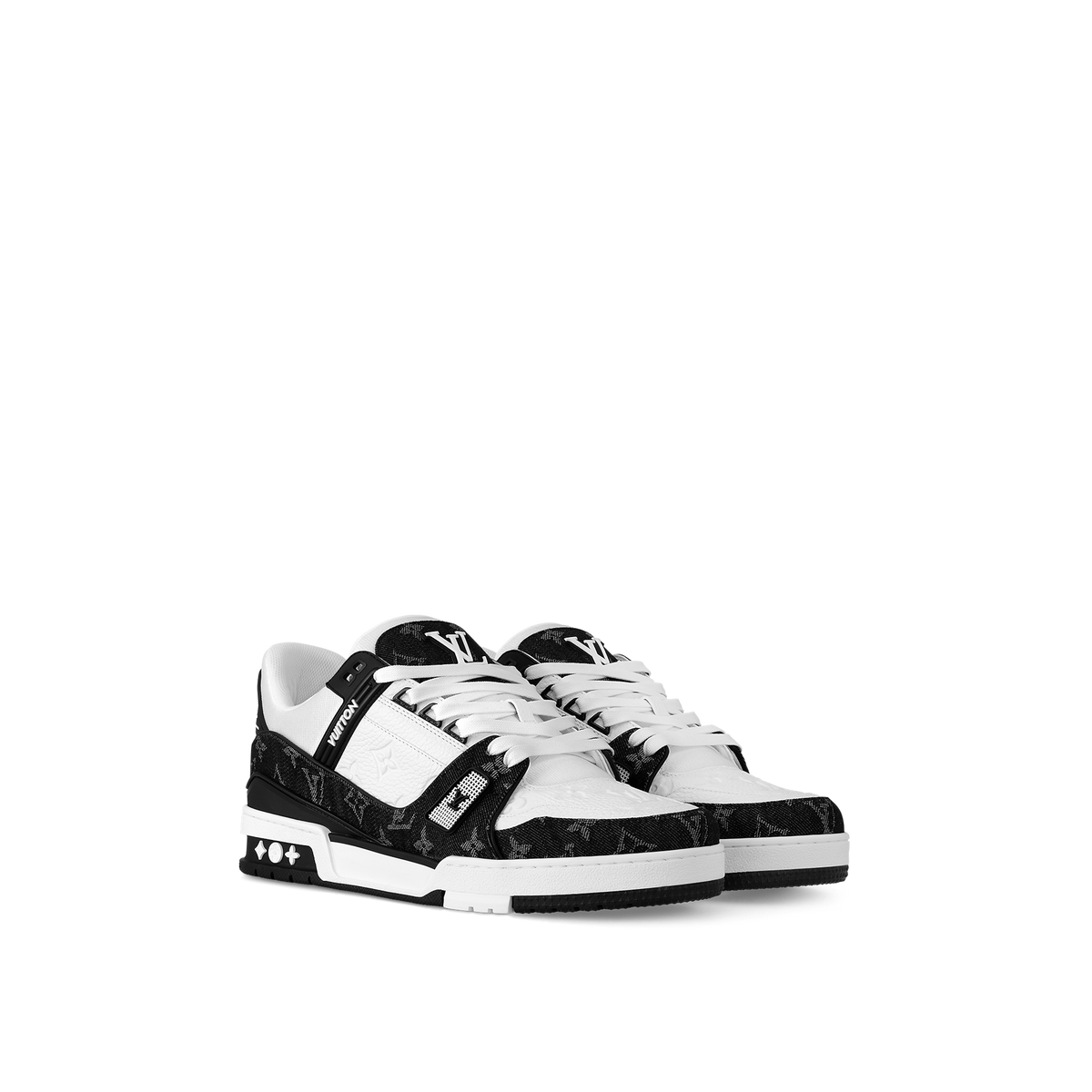 Louis Vuitton Trainer Noir – louis vuitton sneaker lv trainer BM9U5PMI02 PM2 Front view 1