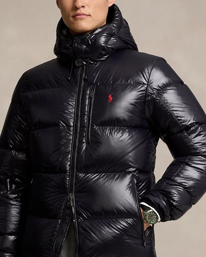 Doudoune Ralph Lauren brillante Gorham - photo du produit