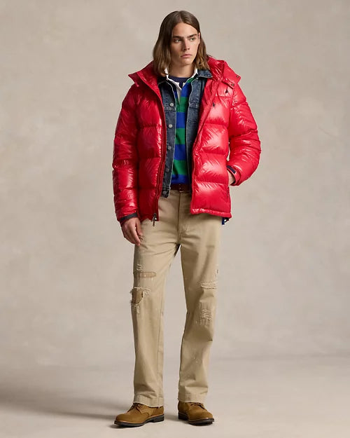 Doudoune Ralph Lauren brillante Gorham - photo du produit