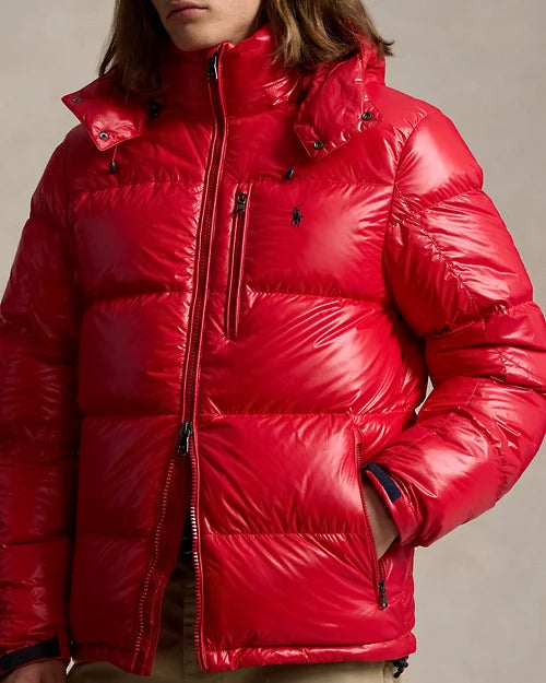 Doudoune Ralph Lauren brillante Gorham - photo du produit
