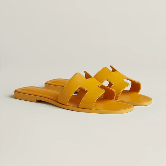 Sandales Oran - Jaune Topaze — image 1