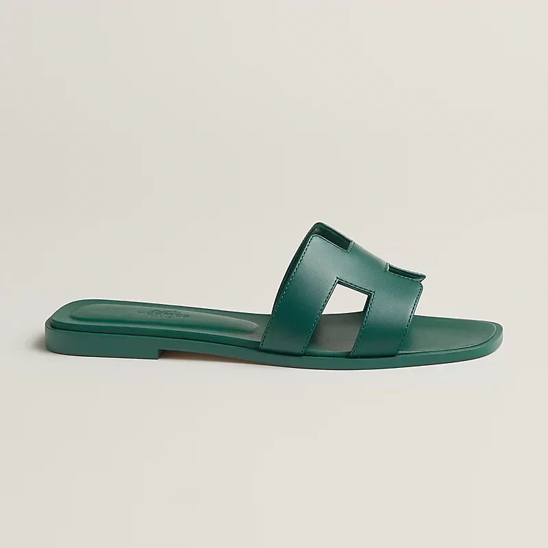 Hermes - Claquettes Vert viride — image 5