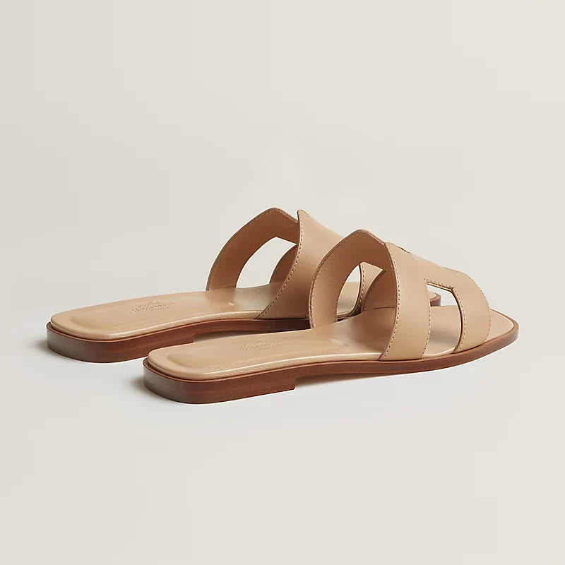 Hermes - Claquettes  Beige Natura — image 4
