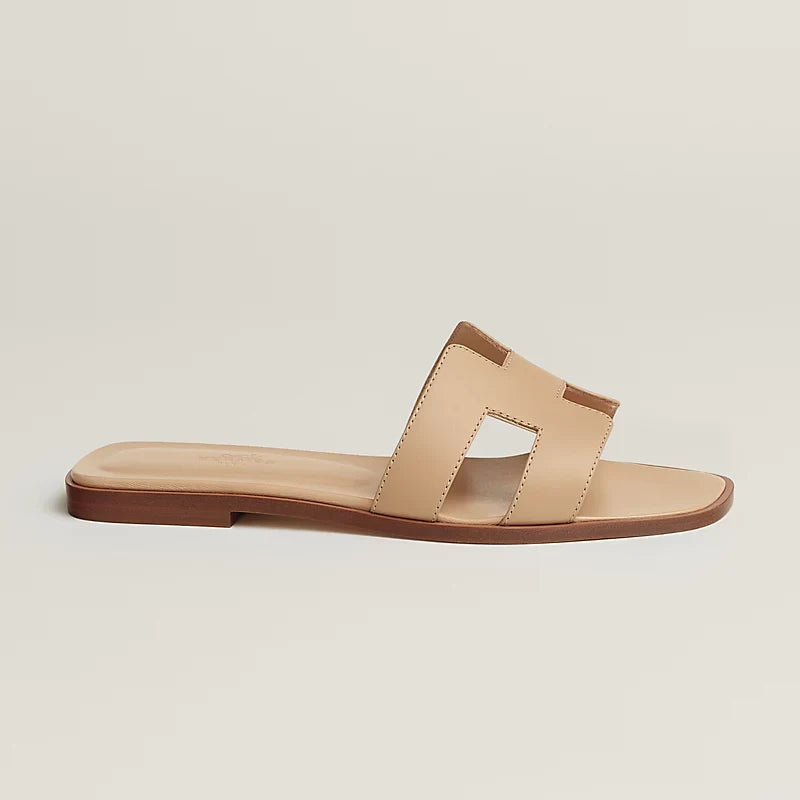 Hermes - Claquettes  Beige Natura — image 5