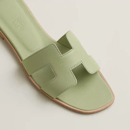 Hermes - Claquettes Vert de mer — image 3