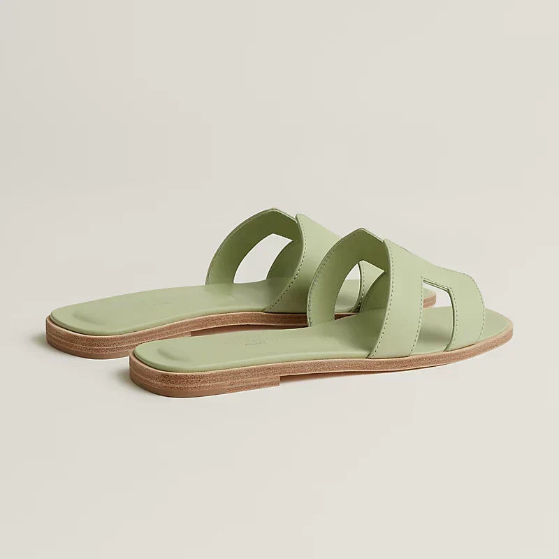 Hermes - Claquettes Vert de mer — image 4
