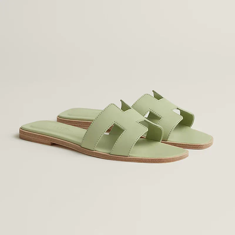 Hermes - Claquettes Vert de mer — image 1