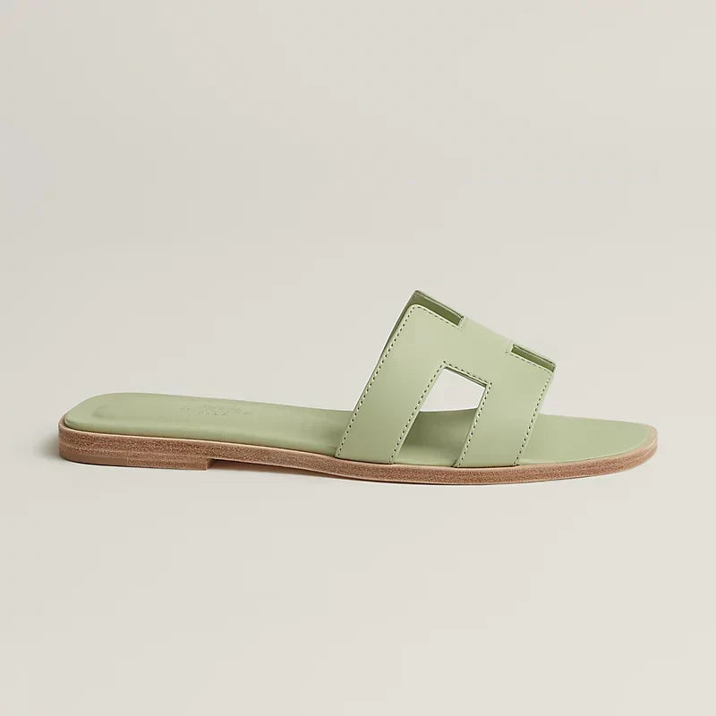 Hermes - Claquettes Vert de mer — image 5