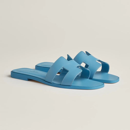Sandales Oran - Blue Cameo — image 1