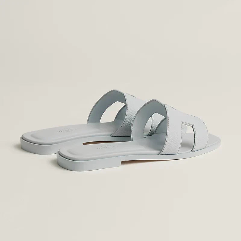 Hermes - Claquettes Bleu glacier — image 4