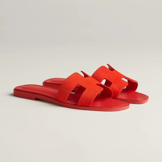 Sandales Oran - Rouge Grenadine — image 1